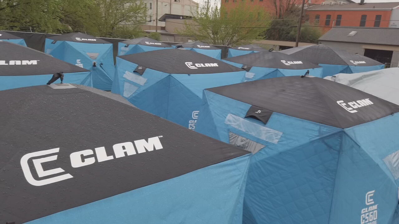 Tents at Hope Village